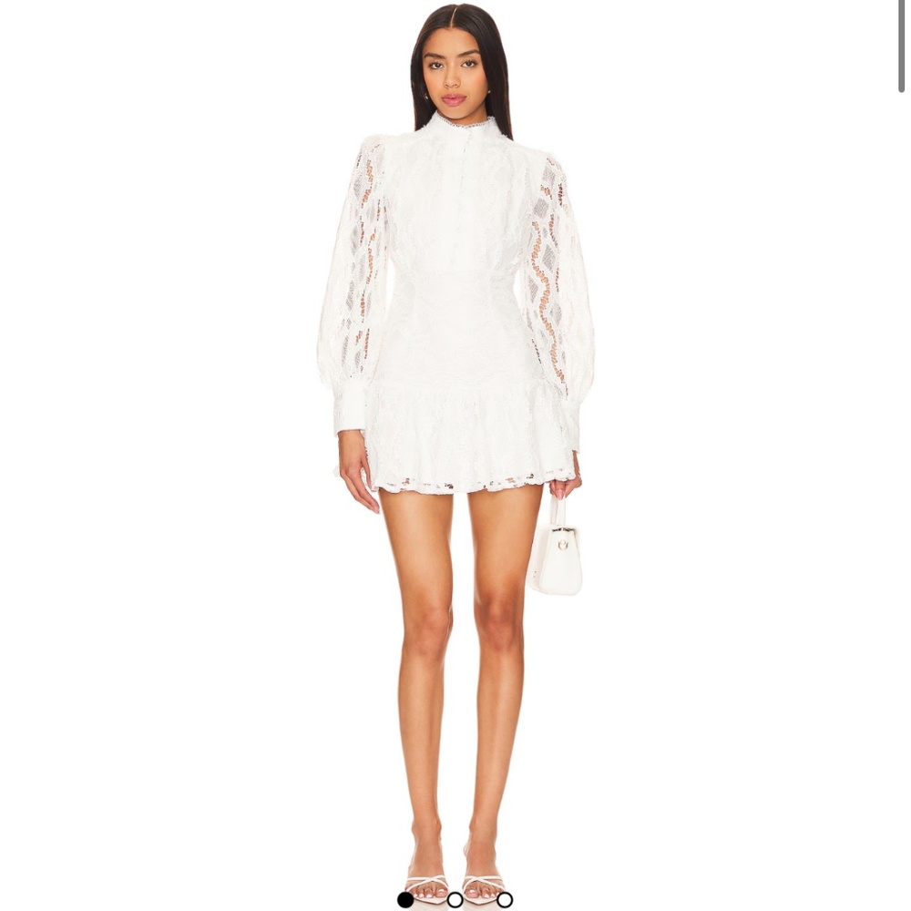 Bardot Remy Mini Dress in Ivory